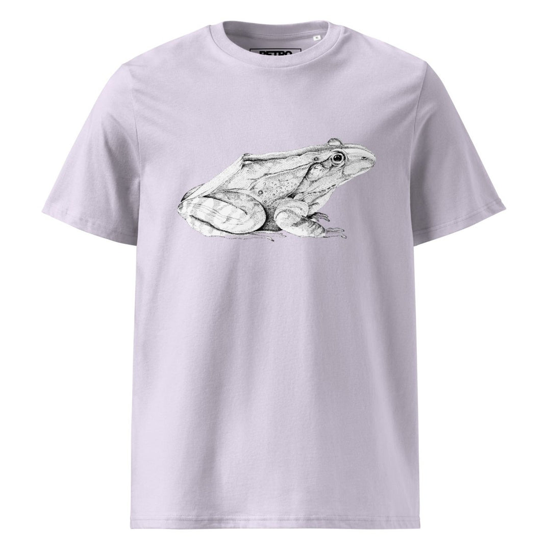 Dick Boak “In Favor of Frogs” Unisex organic cotton t-shirt - Light - Retroactv Merch Inc.