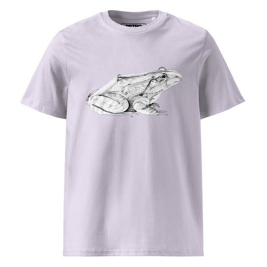 Dick Boak “In Favor of Frogs” Unisex organic cotton t-shirt - Light - Retroactv Merch Inc.