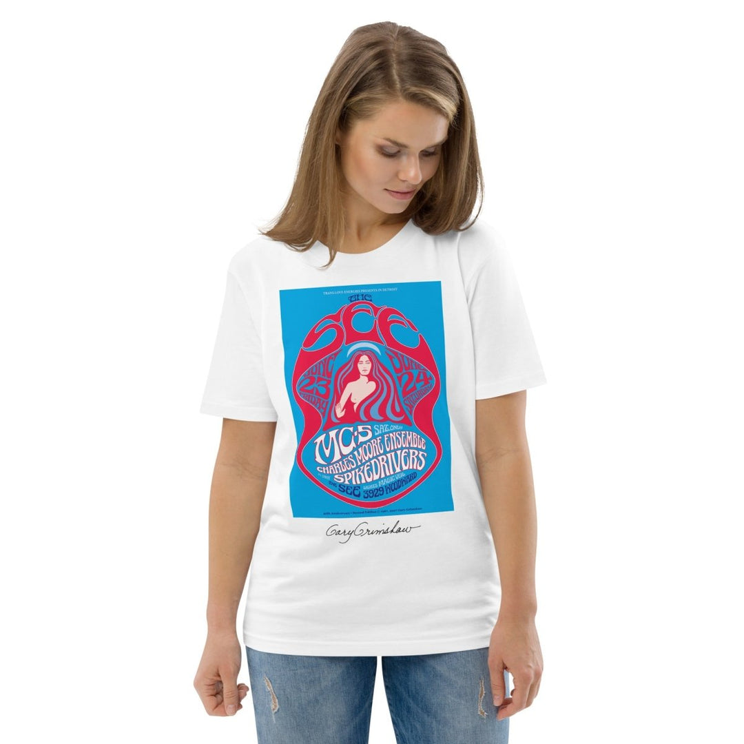 Gary Grimshaw The See Unisex organic cotton t-shirt - Retroactv Merch Inc.