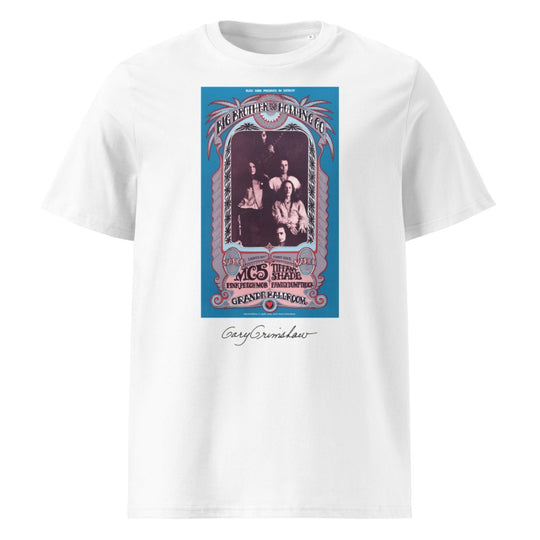 “Big Brother” by Gary Grimshaw Unisex organic cotton t-shirt - Retroactv Merch Inc.