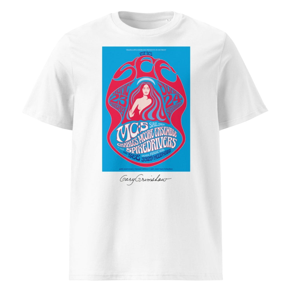 Gary Grimshaw The See Unisex organic cotton t-shirt - Retroactv Merch Inc.