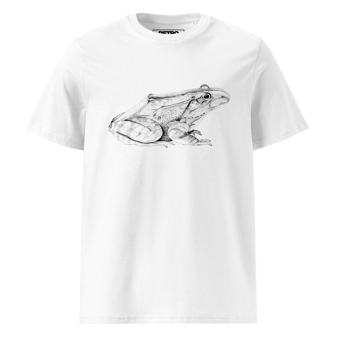 Dick Boak “In Favor of Frogs” Unisex organic cotton t-shirt - Light - Retroactv Merch Inc.