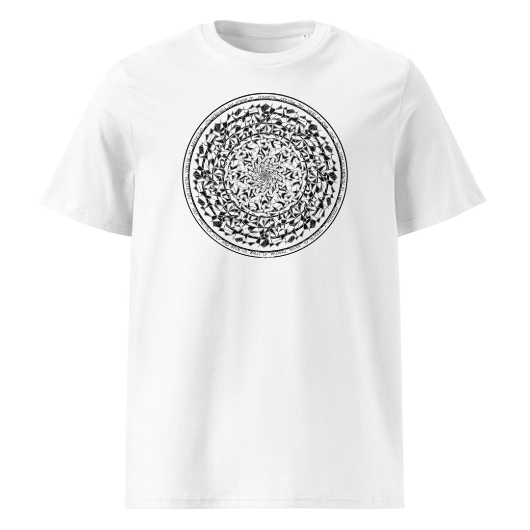 Dick Boak “Wheel of Balance” Unisex organic cotton t-shirt - Retroactv Merch Inc.