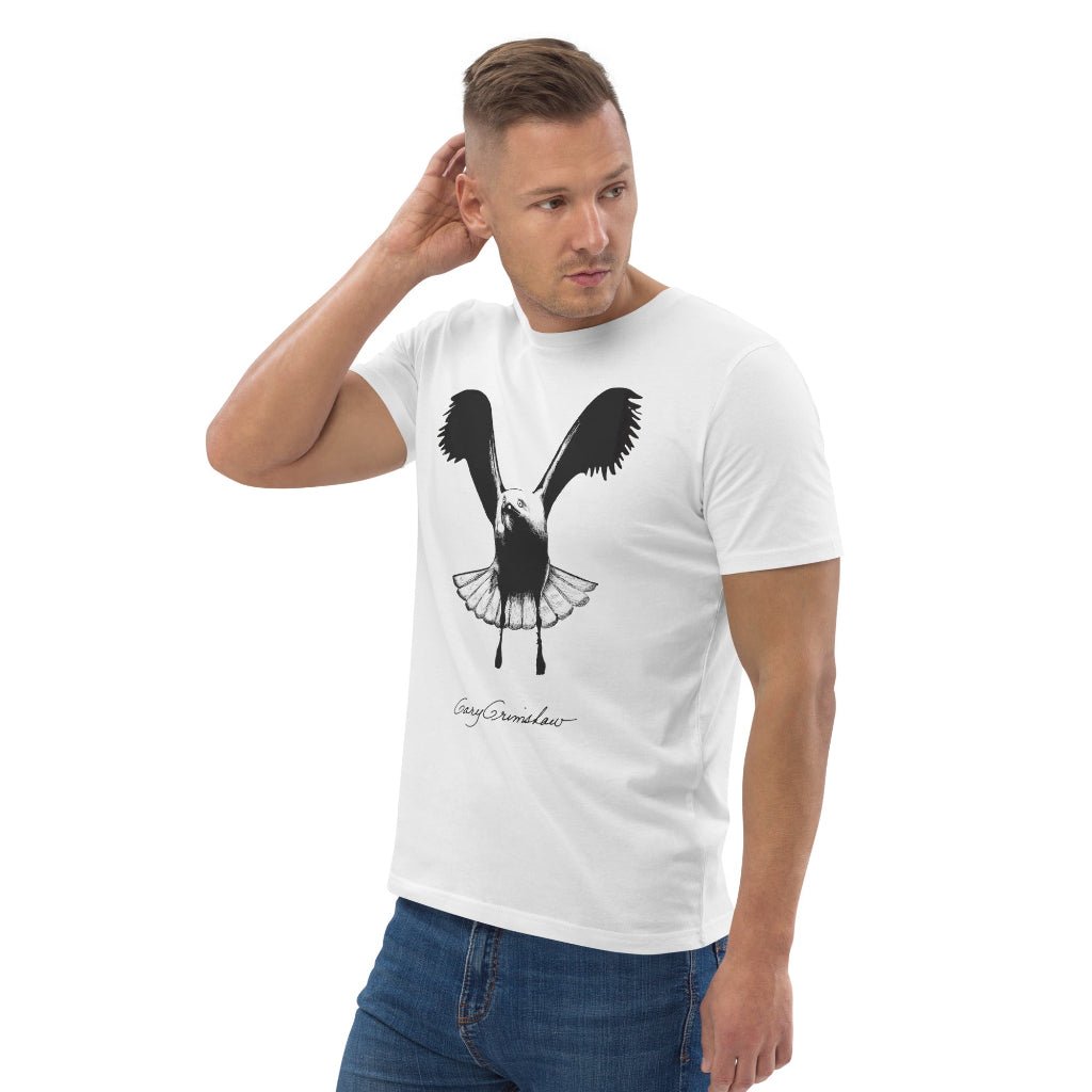 Gary Grimshaw Seagull Spirit Unisex organic cotton t-shirt - Retroactv Merch Inc.