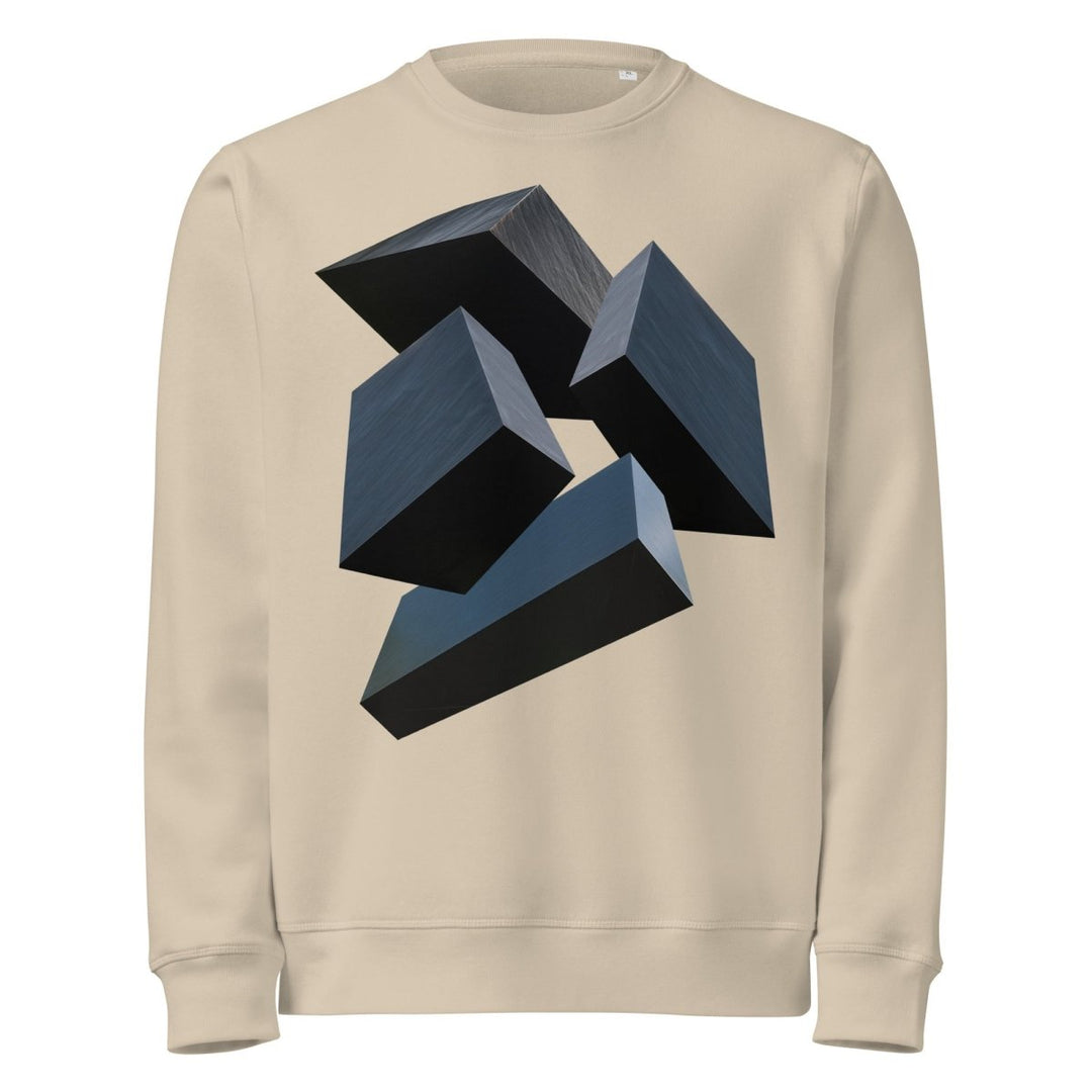 The Rhombus Unisex organic mid - weight sweatshirt - Retroactv Merch Inc.