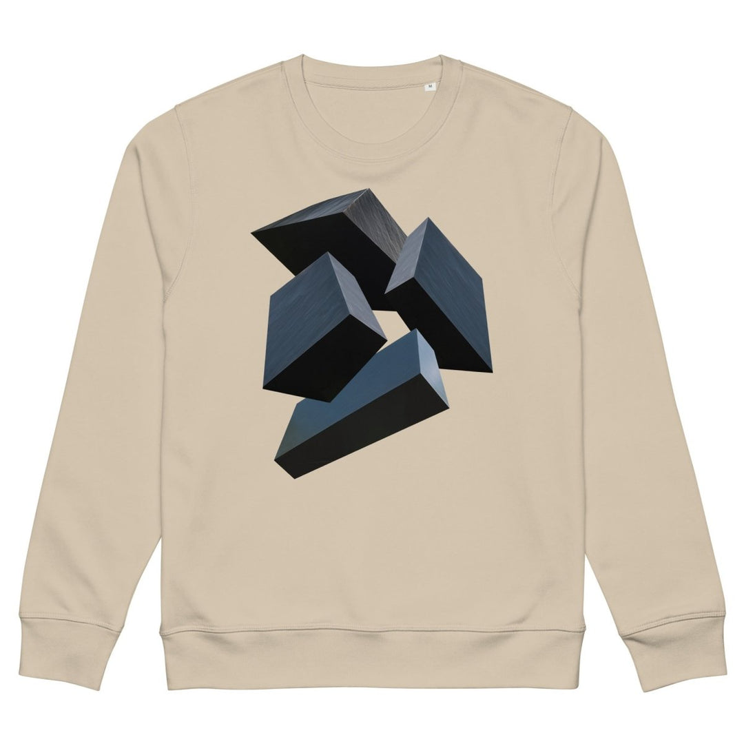 The Rhombus Unisex organic mid - weight sweatshirt - Retroactv Merch Inc.