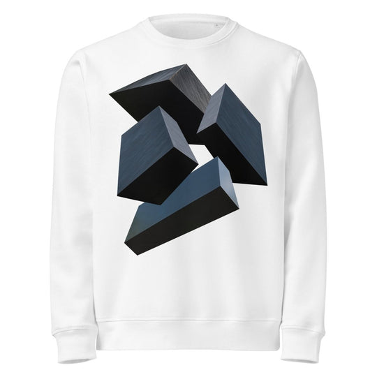 The Rhombus Unisex organic mid - weight sweatshirt - Retroactv Merch Inc.