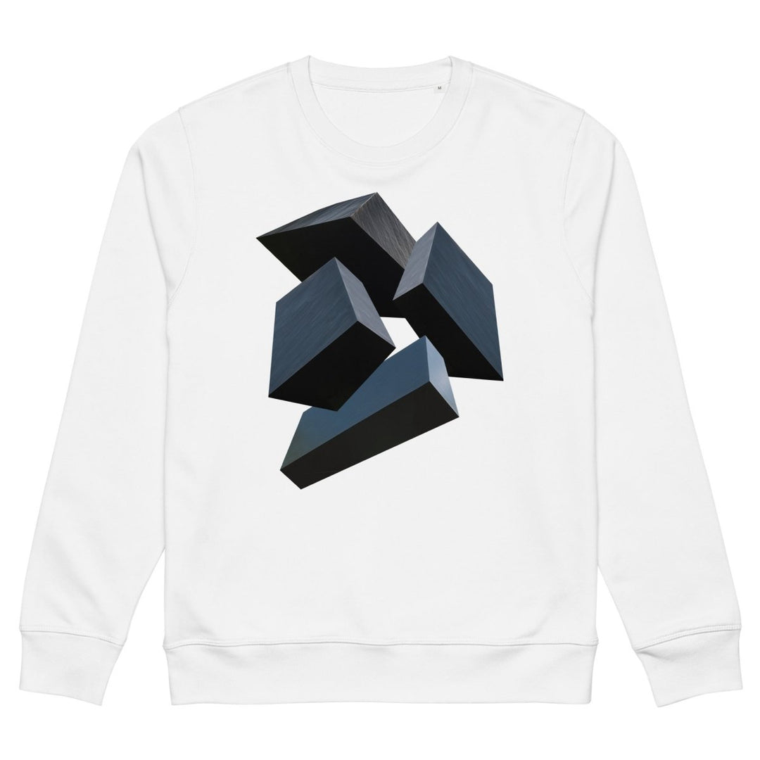 The Rhombus Unisex organic mid - weight sweatshirt - Retroactv Merch Inc.