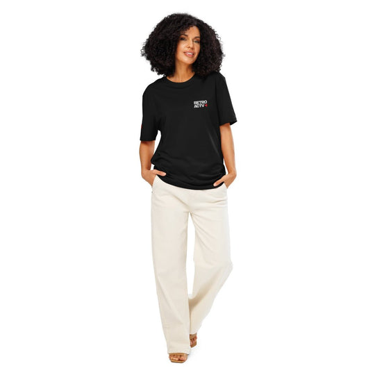 Retroactv unisex organic ribbed neck t-shirt - Retroactv Merch Inc.