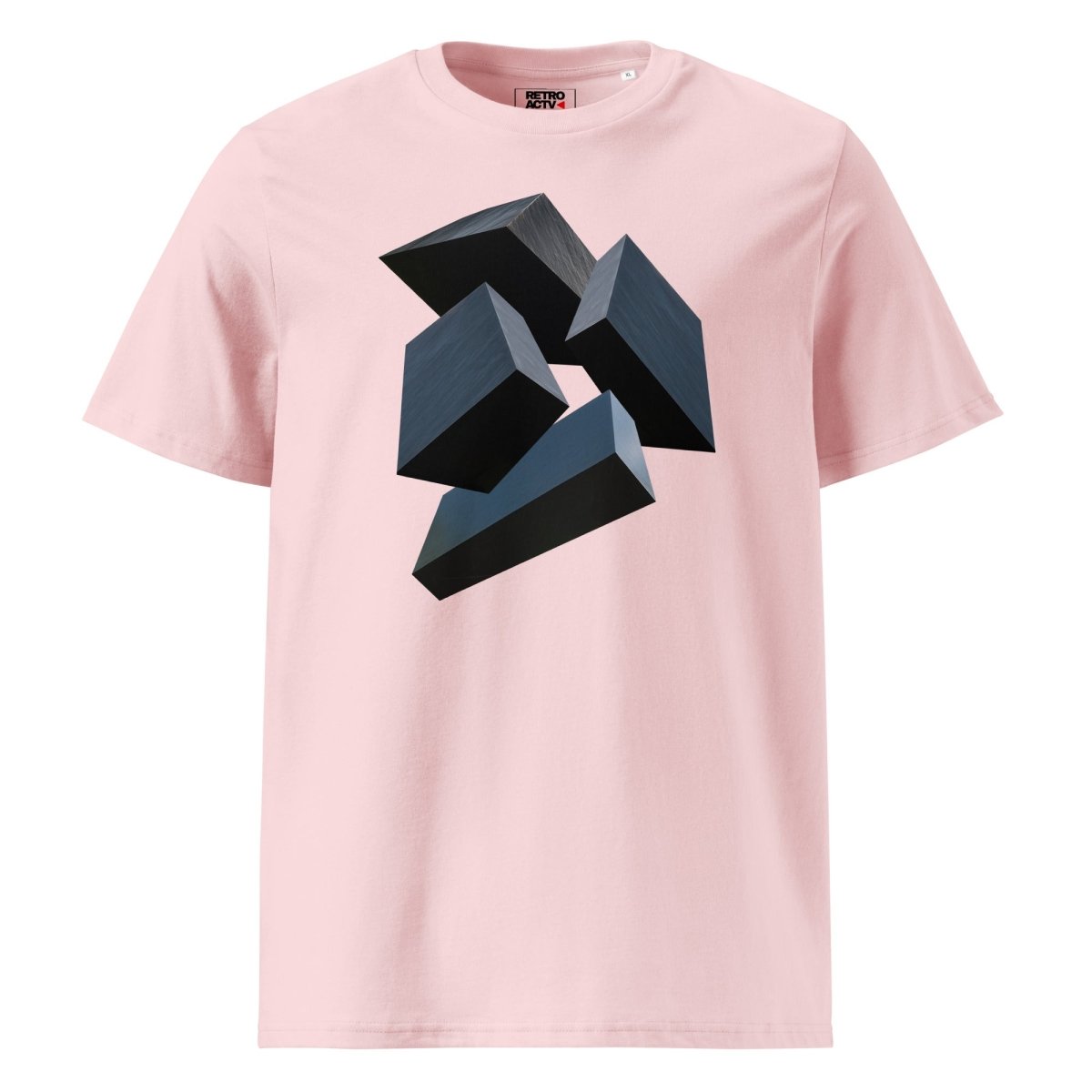 The Rhombus Unisex organic ribbed neck t-shirt - Retroactv Merch Inc.