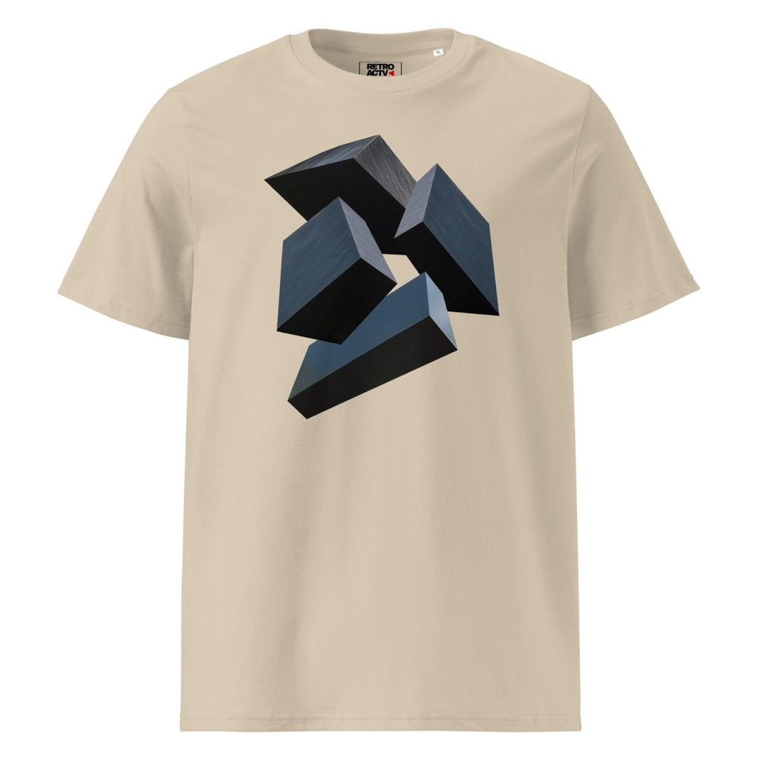 The Rhombus Unisex organic ribbed neck t-shirt - Retroactv Merch Inc.