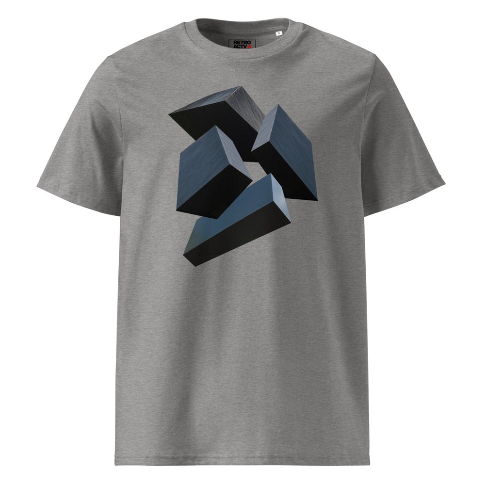 The Rhombus Unisex organic ribbed neck t-shirt - Retroactv Merch Inc.