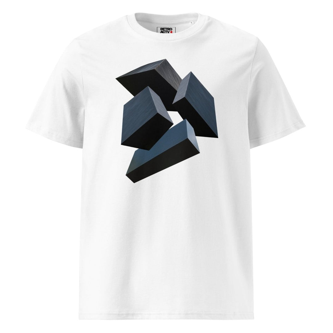 The Rhombus Unisex organic ribbed neck t-shirt - Retroactv Merch Inc.