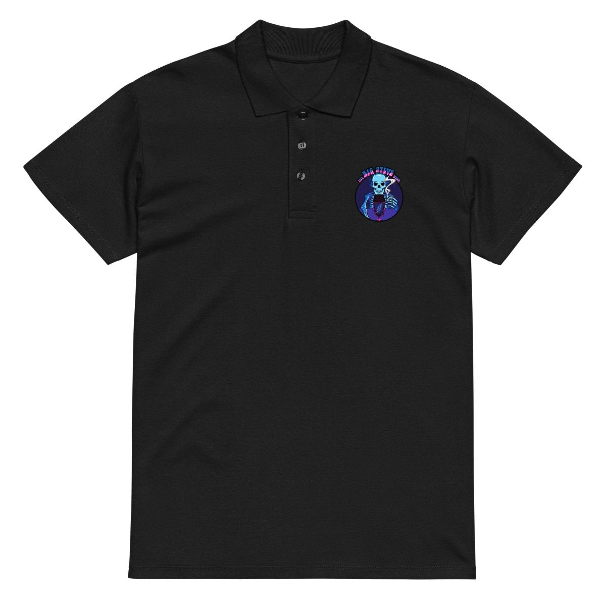 The Big Steve Hour premium pique polo shirt - Retroactv Merch Inc.