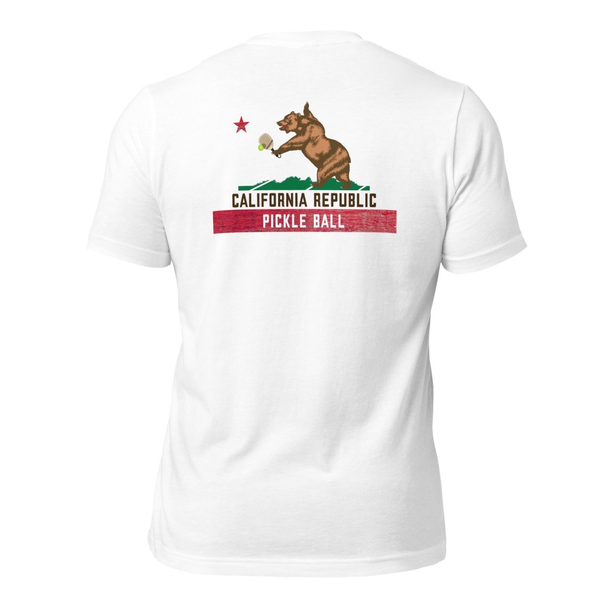 California Republic Designs Pickle Ball Unisex staple eco t-shirt - Retroactv Merch Inc.