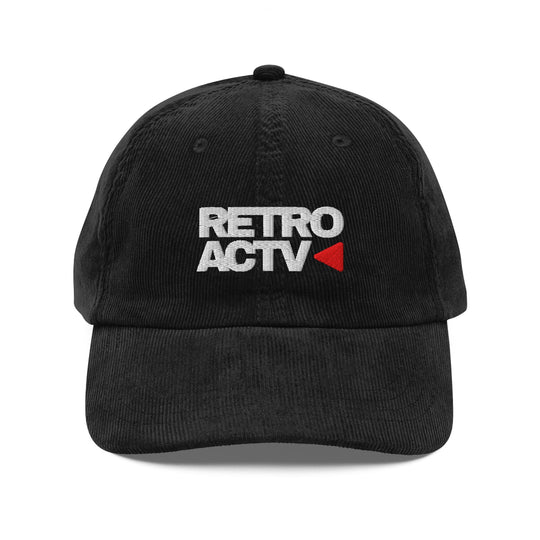 Retroactv vintage corduroy cap - Retroactv Merch Inc.