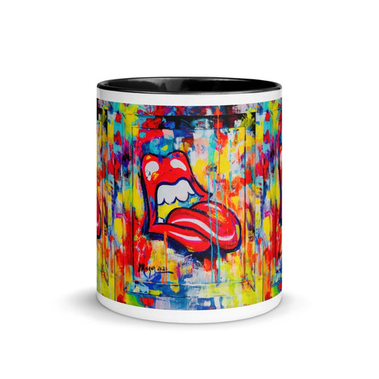 High Volume M&T Mug with Color Inside by Ruby Mazur - Retroactv Merch Inc.