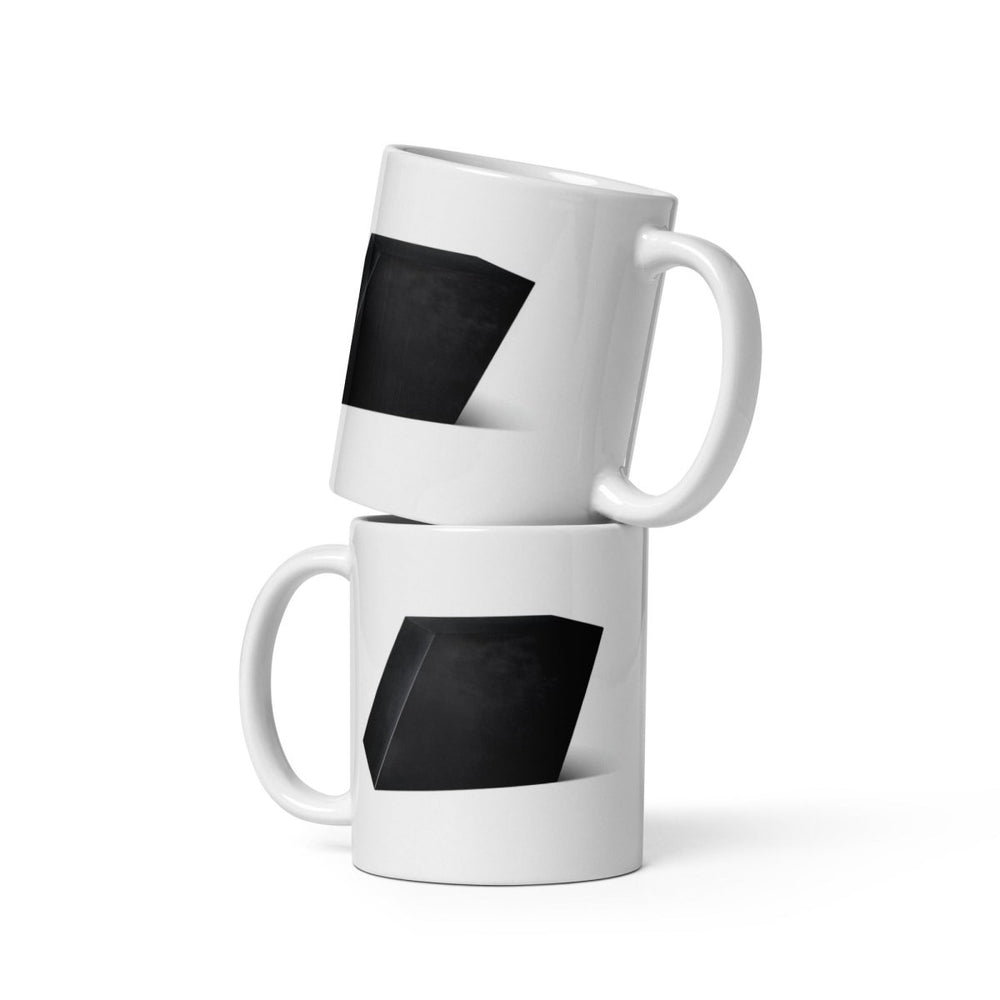 The Rhombus Classic White glossy mug - Retroactv Merch Inc.