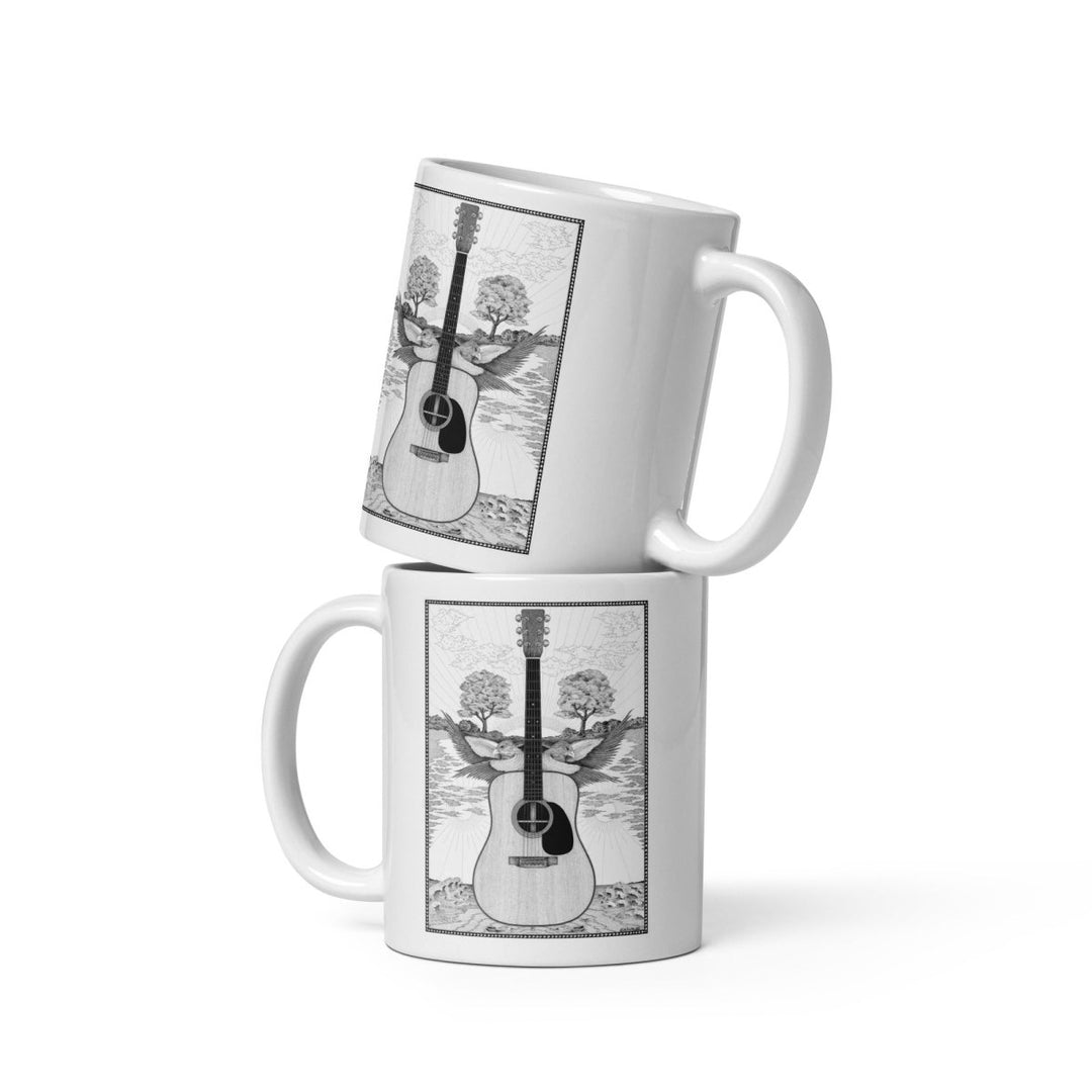 Dick Boak D - 28 White glossy mug - Retroactv Merch Inc.