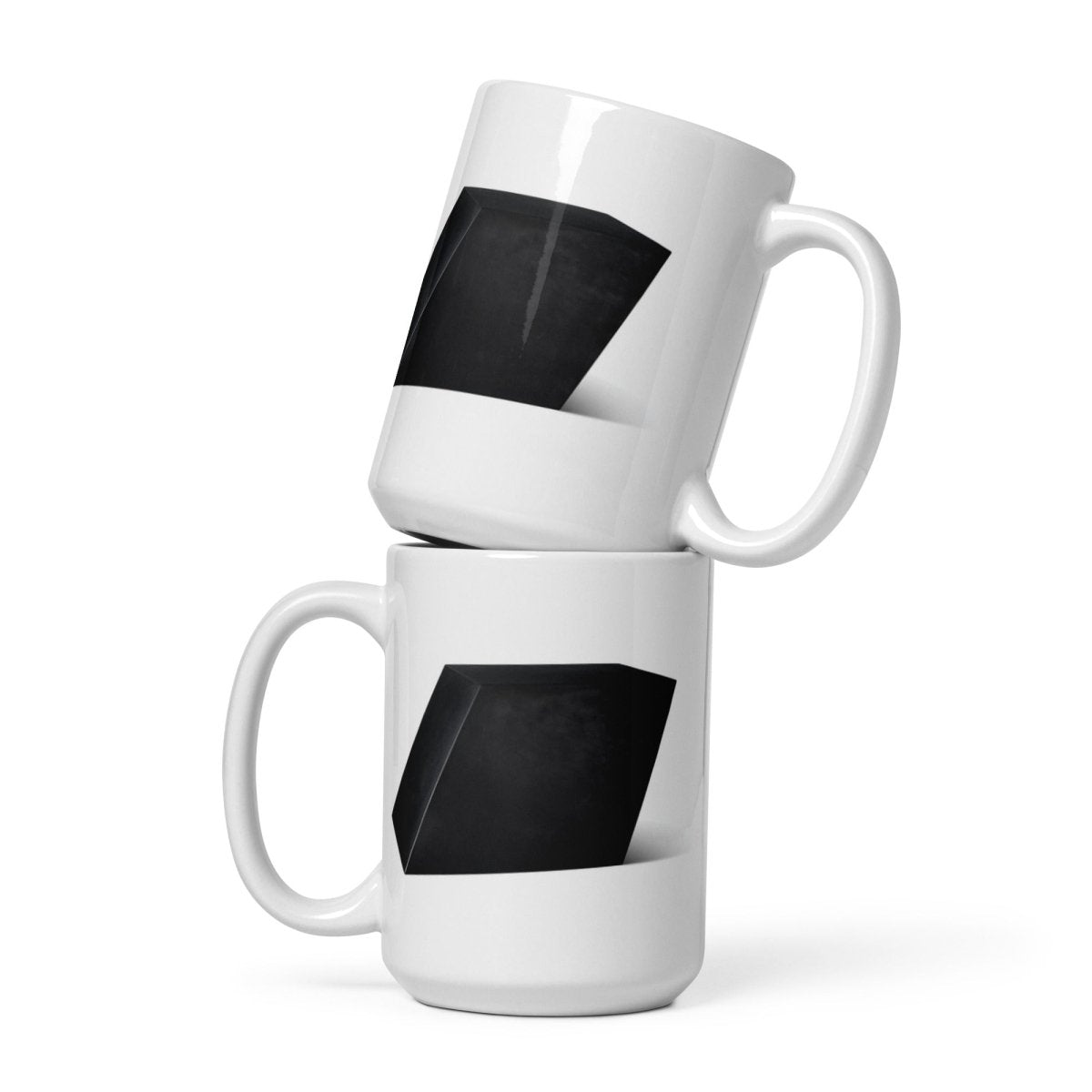 The Rhombus Classic White glossy mug - Retroactv Merch Inc.