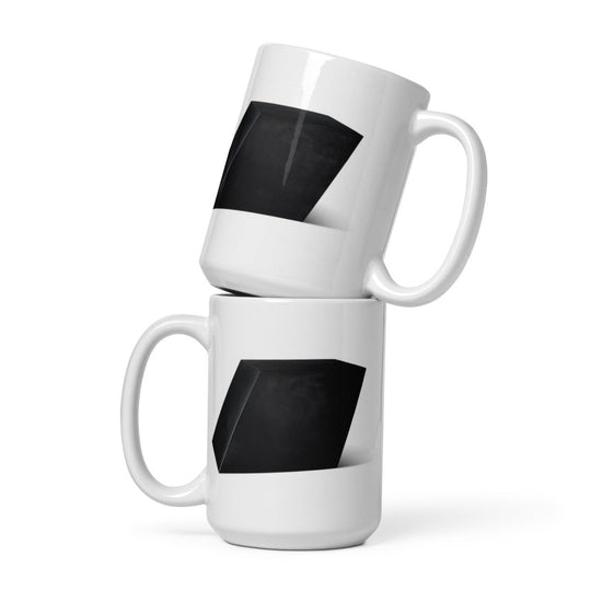 The Rhombus Classic White glossy mug - Retroactv Merch Inc.