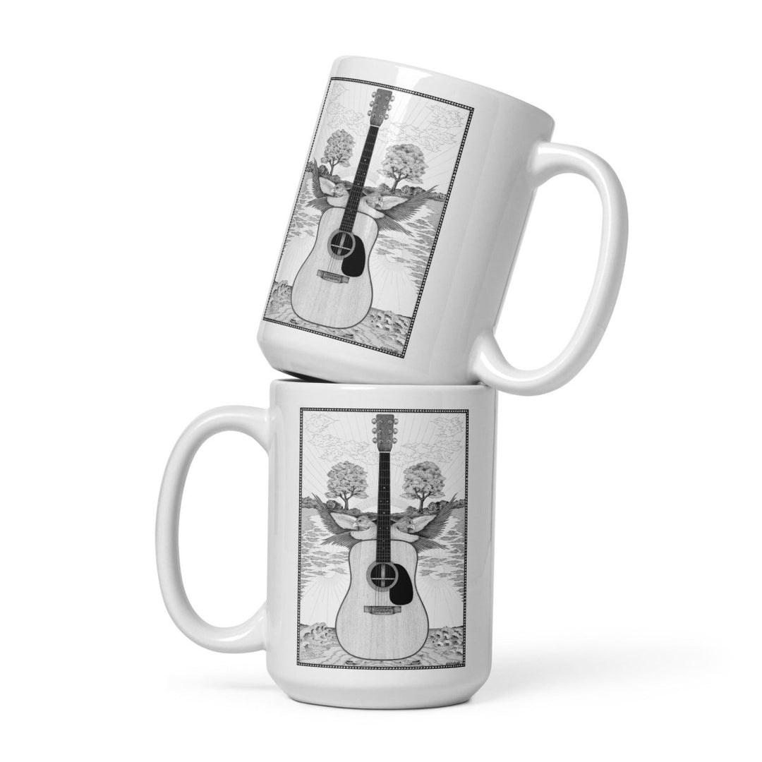 Dick Boak D - 28 White glossy mug - Retroactv Merch Inc.