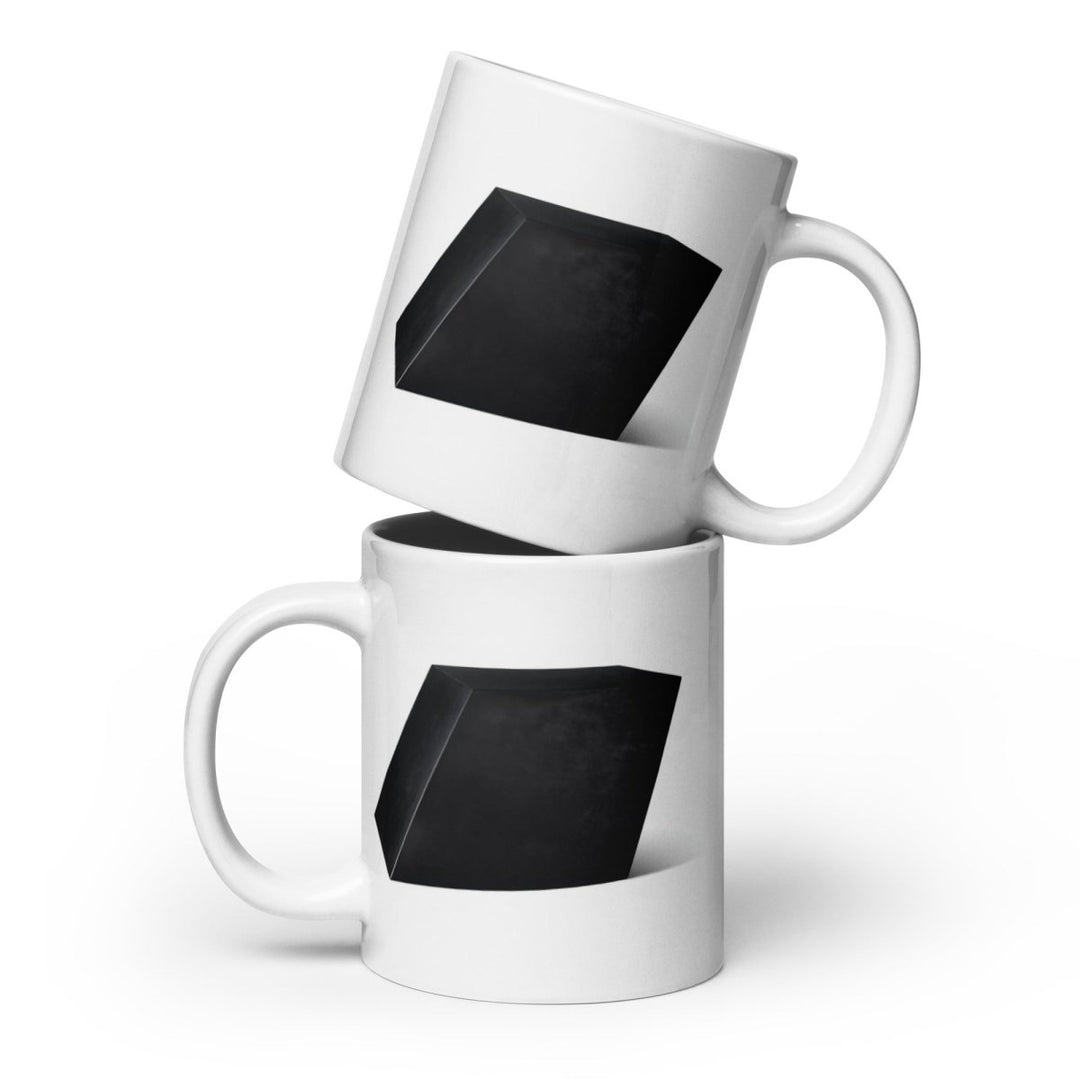 The Rhombus Classic White glossy mug - Retroactv Merch Inc.