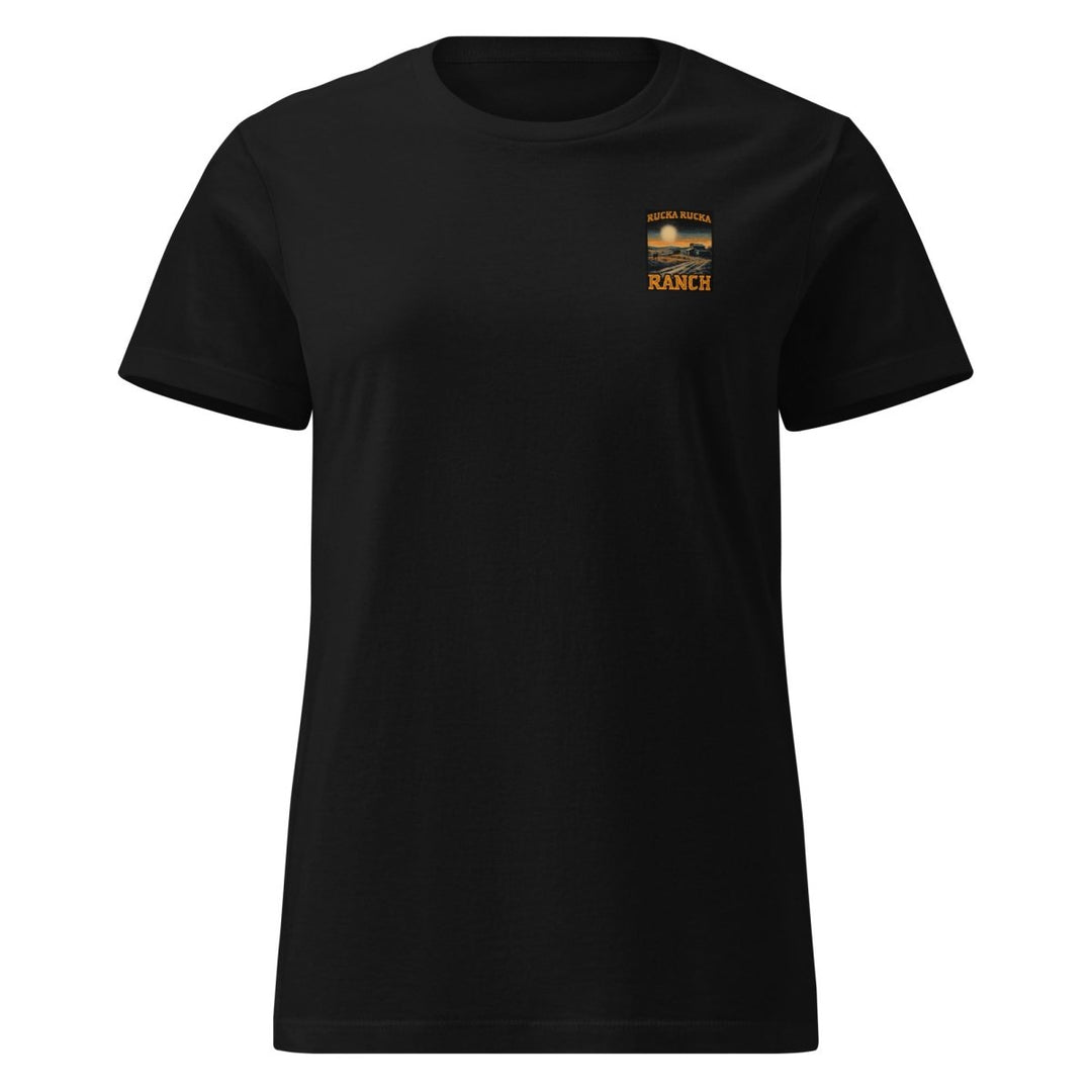 Big Steve Rucka Rucka Ranch Sundown Women’s softstyle t-shirt - Retroactv Merch Inc.