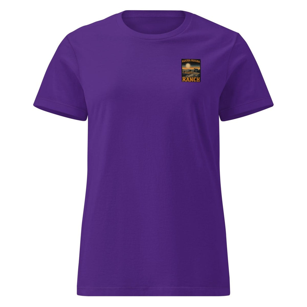 Big Steve Rucka Rucka Ranch Sundown Women’s softstyle t-shirt - Retroactv Merch Inc.