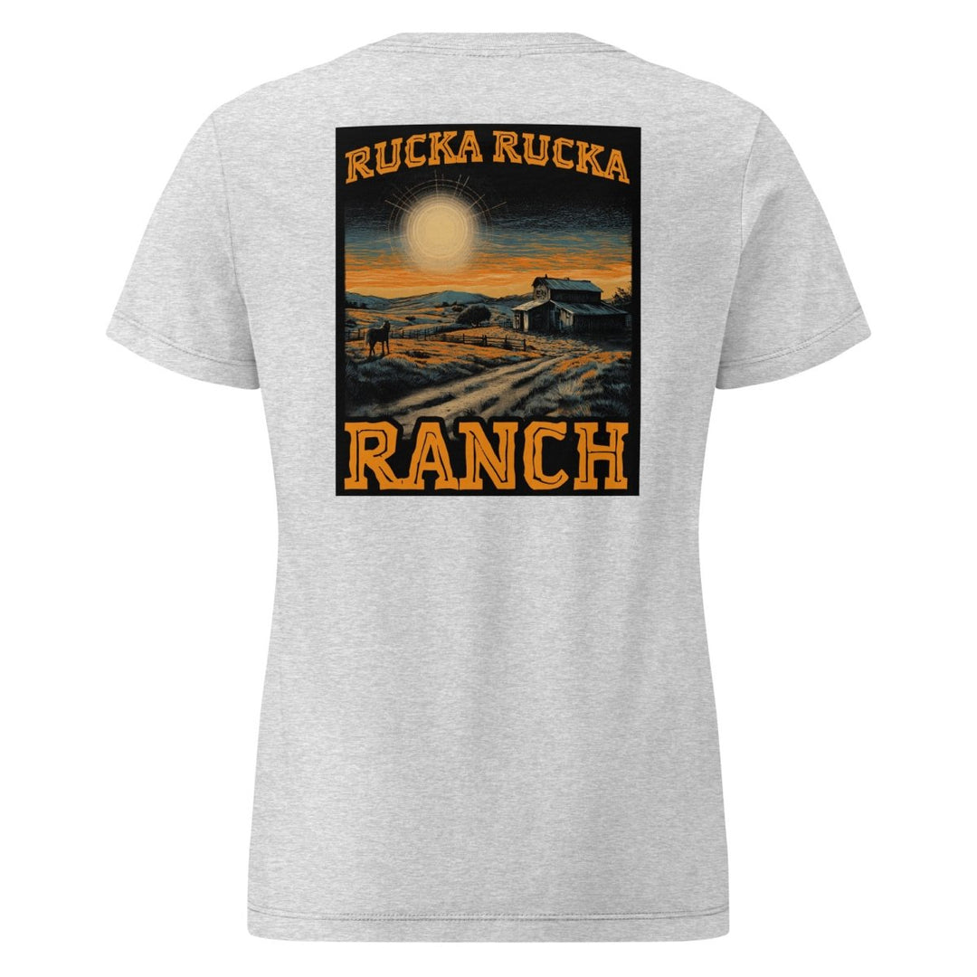 Big Steve Rucka Rucka Ranch Sundown Women’s softstyle t-shirt - Retroactv Merch Inc.