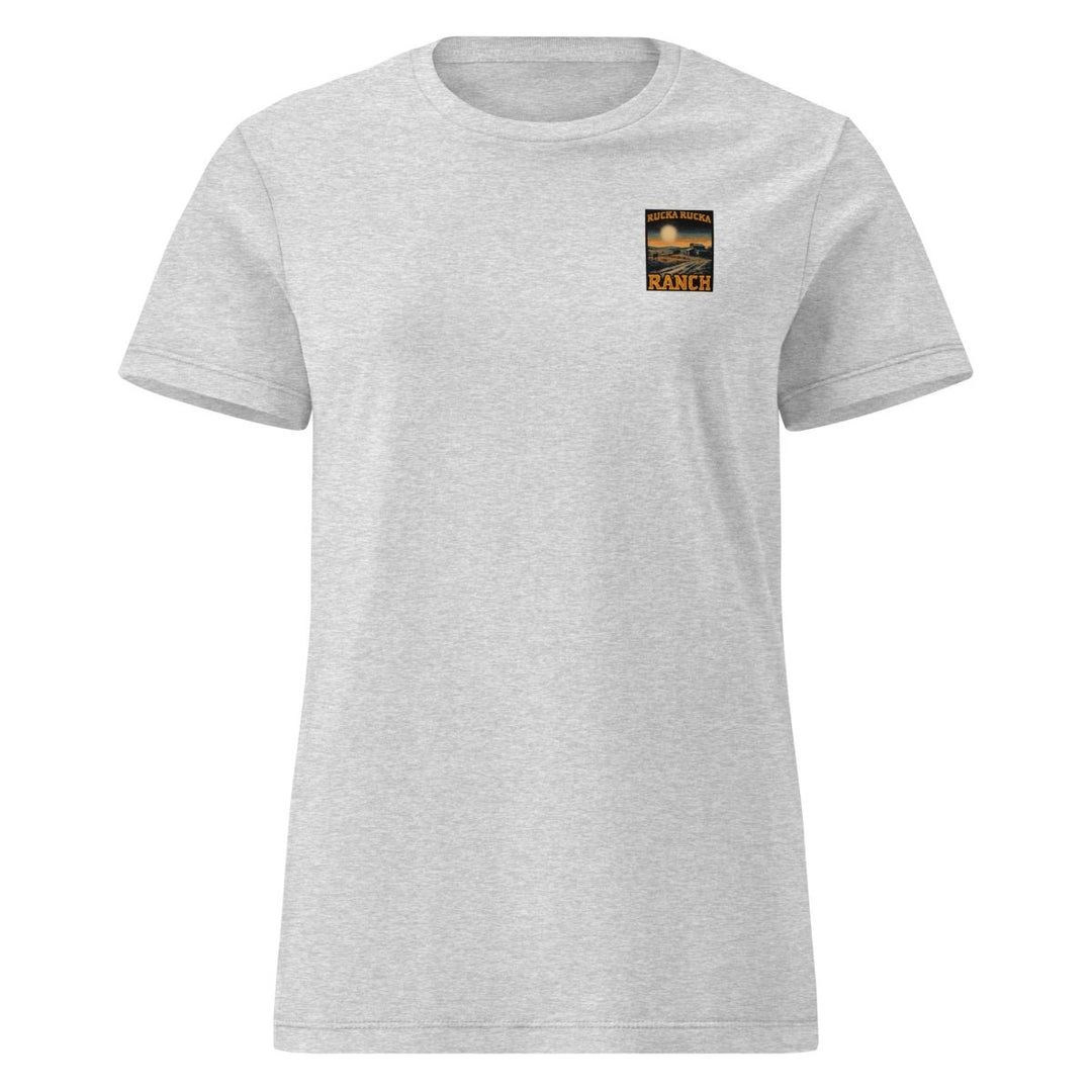Big Steve Rucka Rucka Ranch Sundown Women’s softstyle t-shirt - Retroactv Merch Inc.