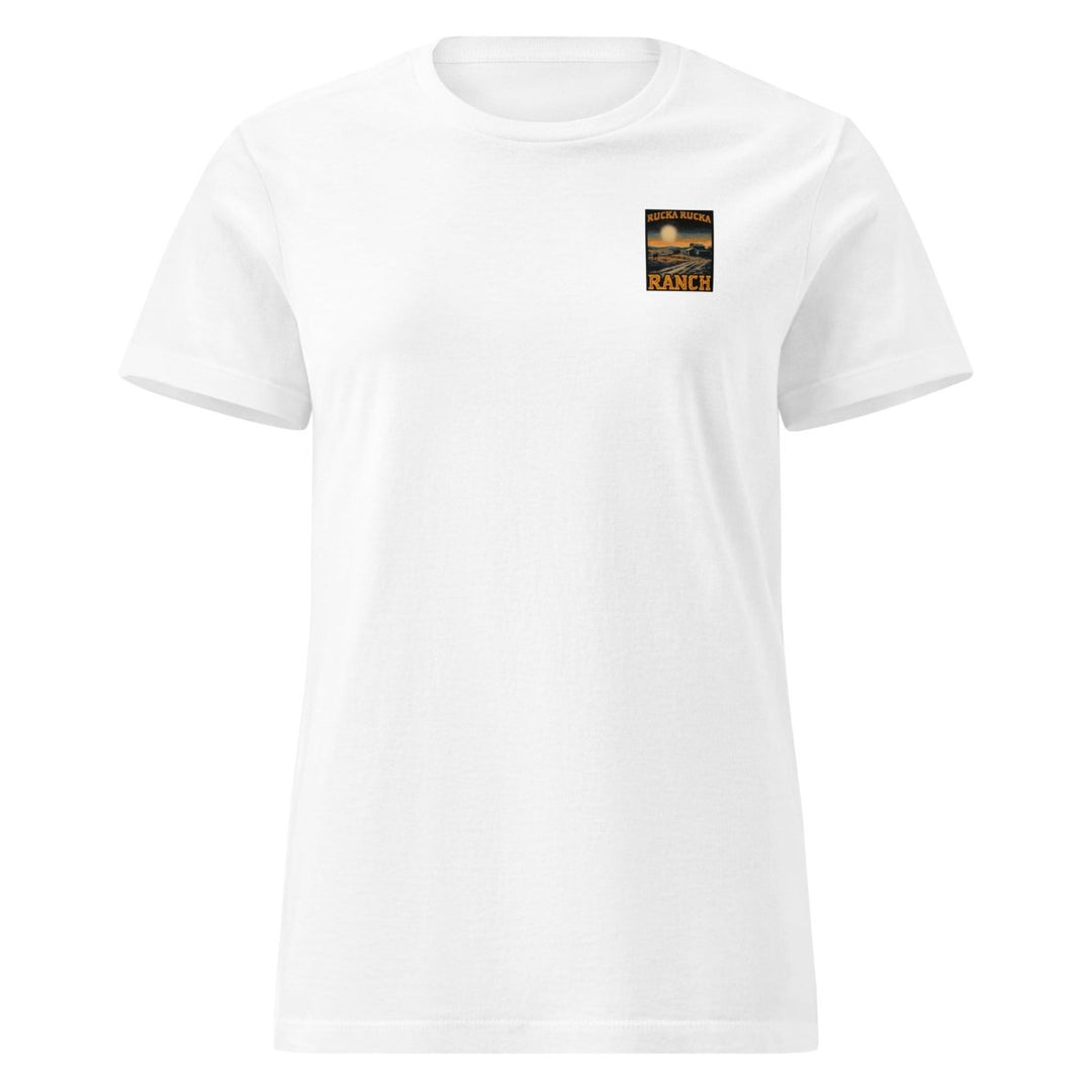 Big Steve Rucka Rucka Ranch Sundown Women’s softstyle t-shirt - Retroactv Merch Inc.