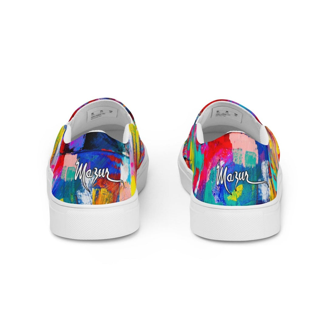 High Volume M&T Women’s slip - on canvas shoes - Retroactv Merch Inc.